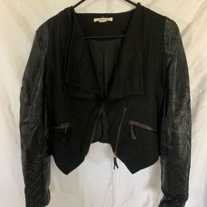Black leather Jacket